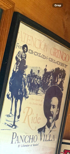Ride pancho villa framed - ride,